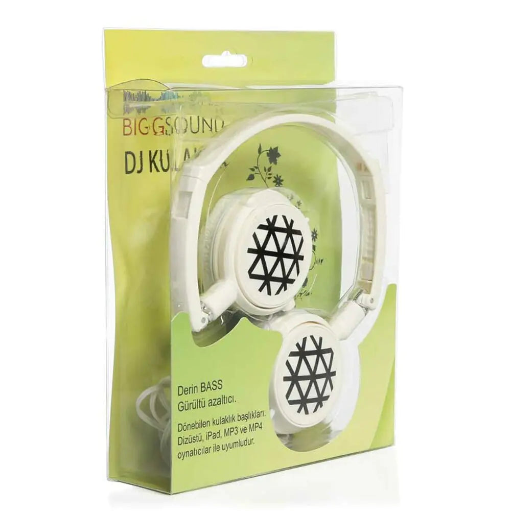 Biggdesign White Headphones