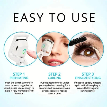 GlamWave Rechargeable Eyelash Curler