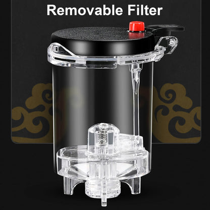 Elegant Glass Infuser Teapot